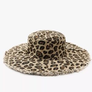 NWT Zara Animal Print Hat